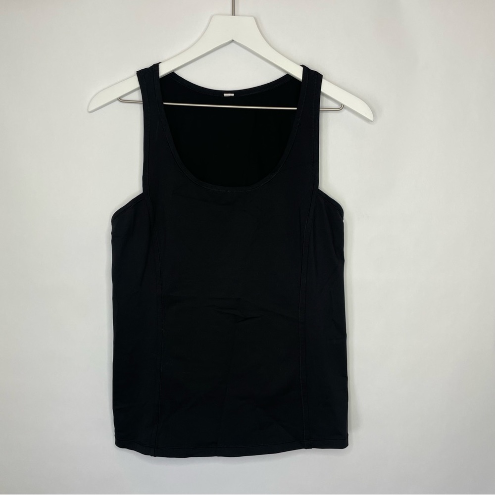 Lululemon Black Cut Out Tank Top